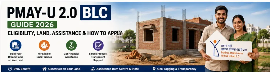 PMAY-U 2.0 BLC Guide 2026 eligibility land assistance and how to apply