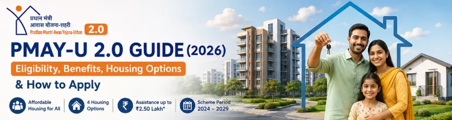 PMAY-U 2.0 Guide 2026 eligibility benefits housing options and how to apply