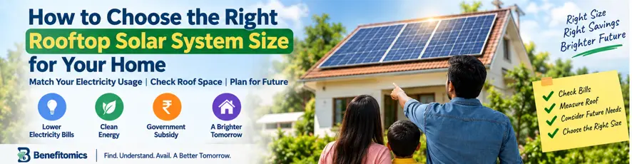 How to choose the right rooftop solar system size for your home based on electricity usage roof space and future needs