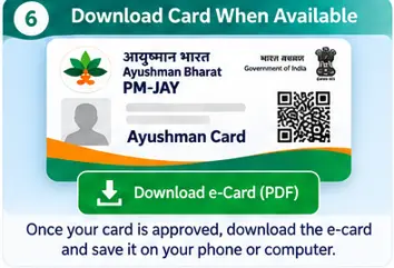 download card when available